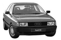 Audi 80 - ilustrační foto